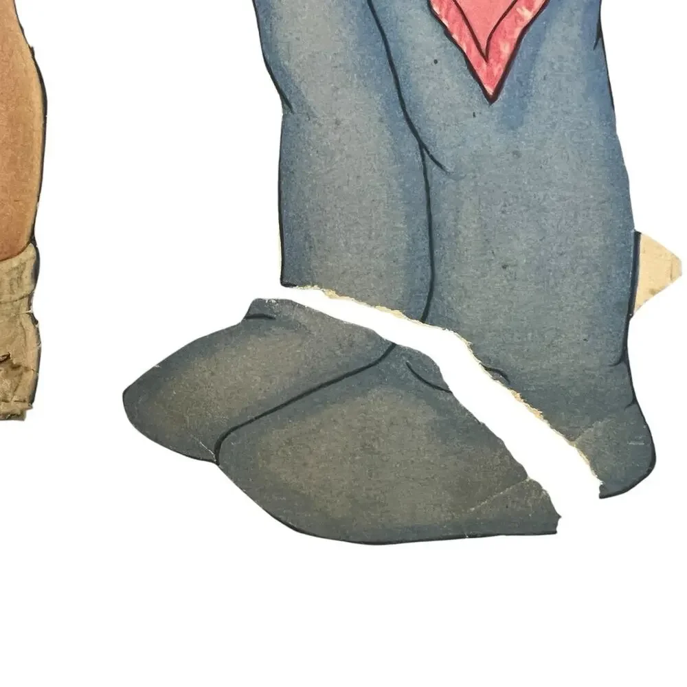 Vtg Winkie & Blinkie Paper Dolls Flutter‎ Eyes 13